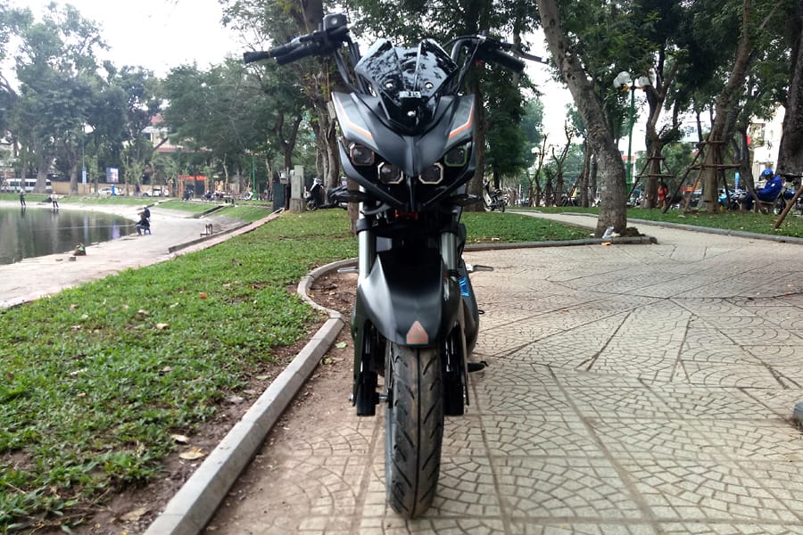 xe m&aacute;y điện Aima Jeek