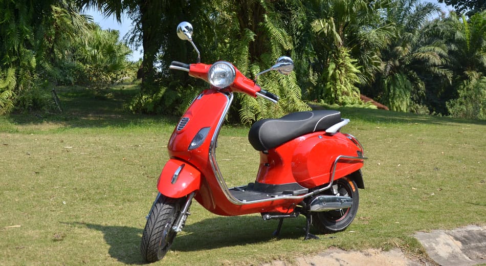 xe m&aacute;y điện Vespa Classic