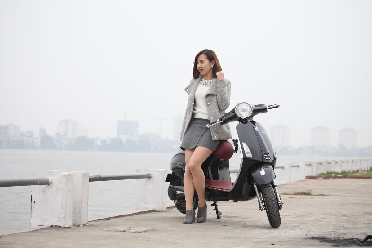xe điện Vespa Dibao