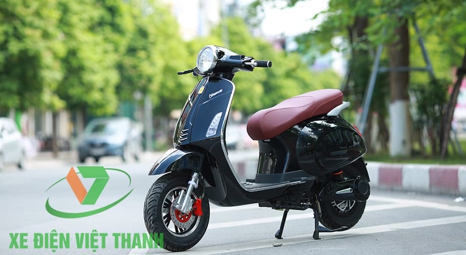 xe m&aacute;y điện Vespa Napoli 2018