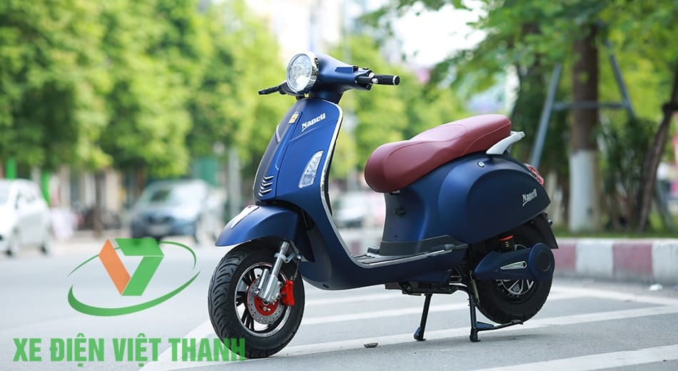 xe m&aacute;y điện Vespa Napoli 2018