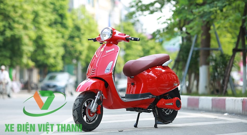xe m&aacute;y điện Vespa Napoli 2018