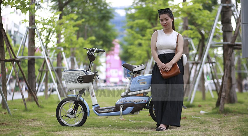 Xe đạp điện Honda A6 2018