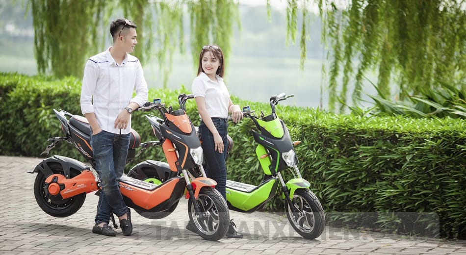 xe m&aacute;y điện Xmen GT 2017