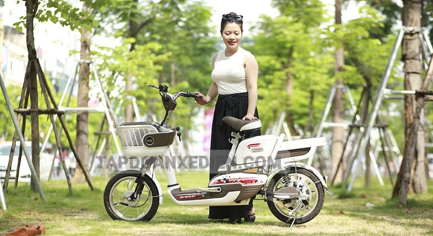 XE ĐẠP ĐIỆN HONDA A6 2018