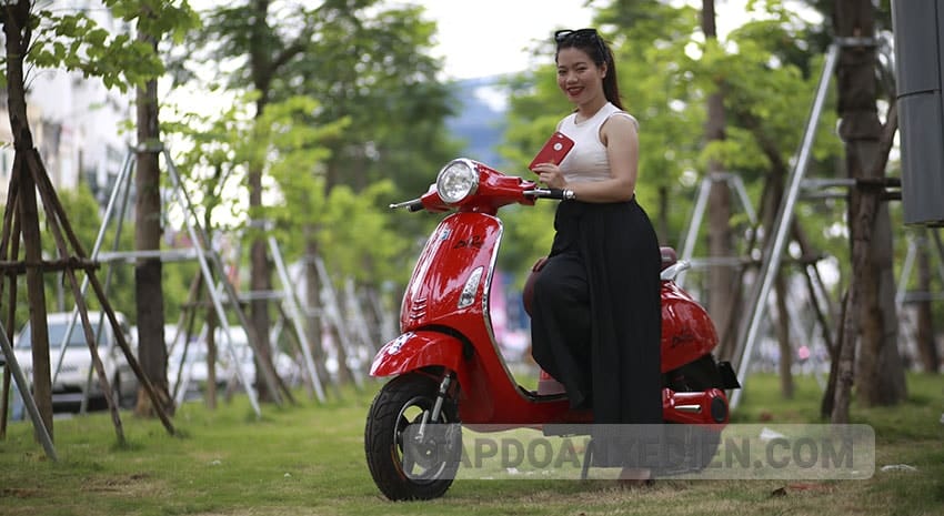 XE MÁY ĐIỆN VESPA DIBAO 2019
