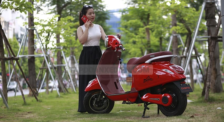 XE MÁY ĐIỆN VESPA DIBAO 2019
