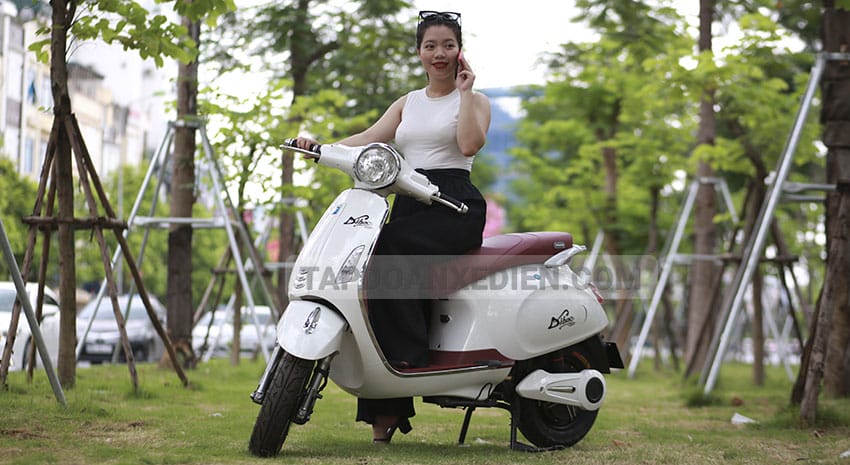 XE MÁY ĐIỆN VESPA DIBAO 2019