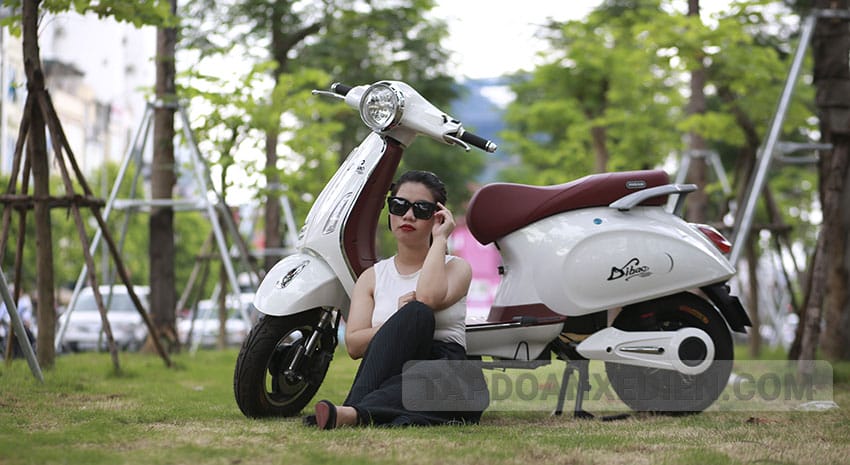 XE MÁY ĐIỆN VESPA DIBAO 2019