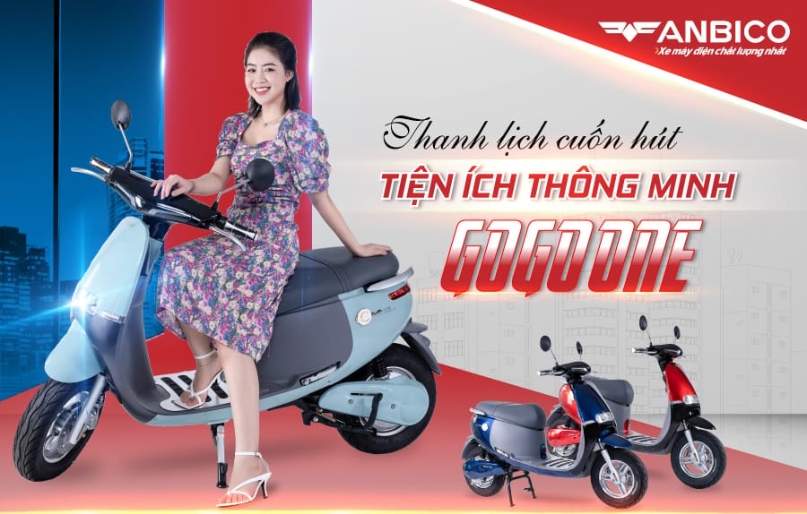 Xe máy điện Gogo One - thời trang và đầy lôi cuốn