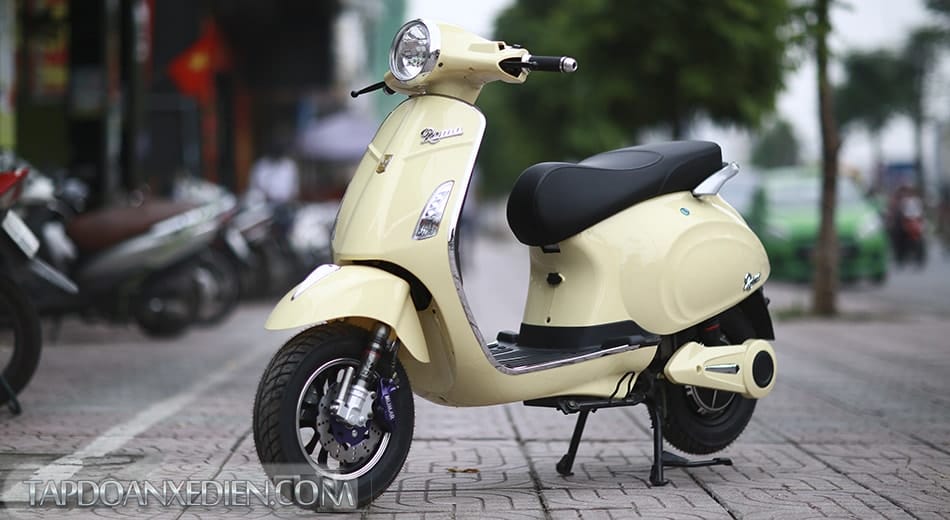 Xe điện Vespa Roma cho giới thượng lưu