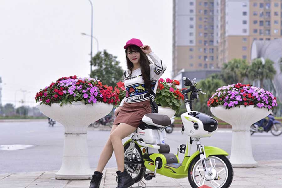 Xe đạp điện Honda M6 - sản phẩm với công nghệ Nhật Bản