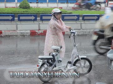 Mẹo bảo quản xe điện trong mùa mưa bão