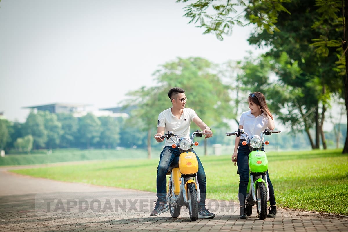 Xe đạp điện dành cho nữ sinh