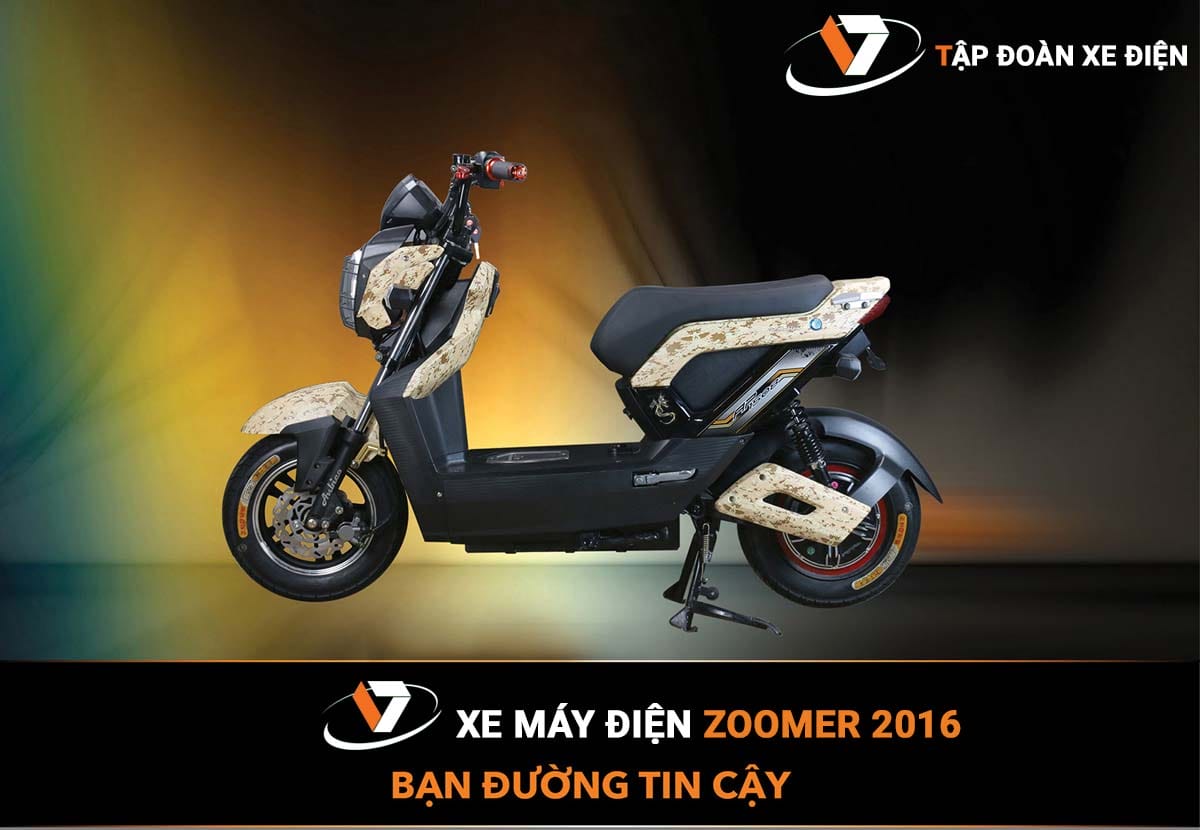 Thông tin xe máy điện Zoomer 2016