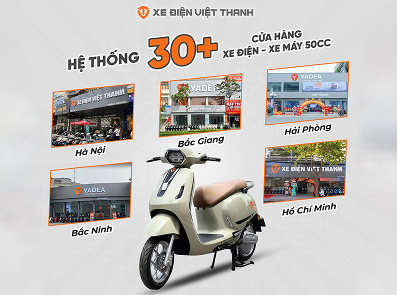 Xe điện, xe 50cc Chính hãng